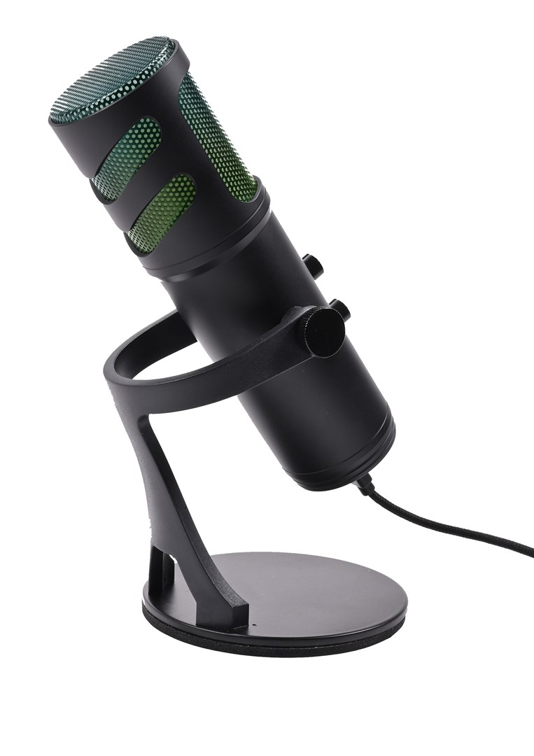 Mikrofon DELTACO GAMING GAM-171 USB Podcast Kit, crna boja-7