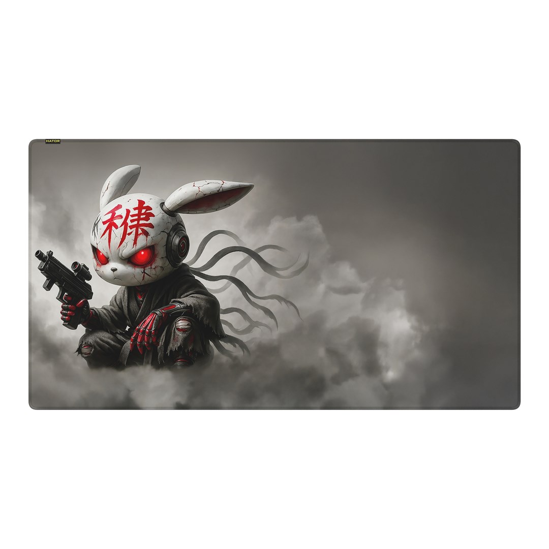 HATOR Tonn EVO 3XL Angry bunny Gaming mouse pad Multicolor-1
