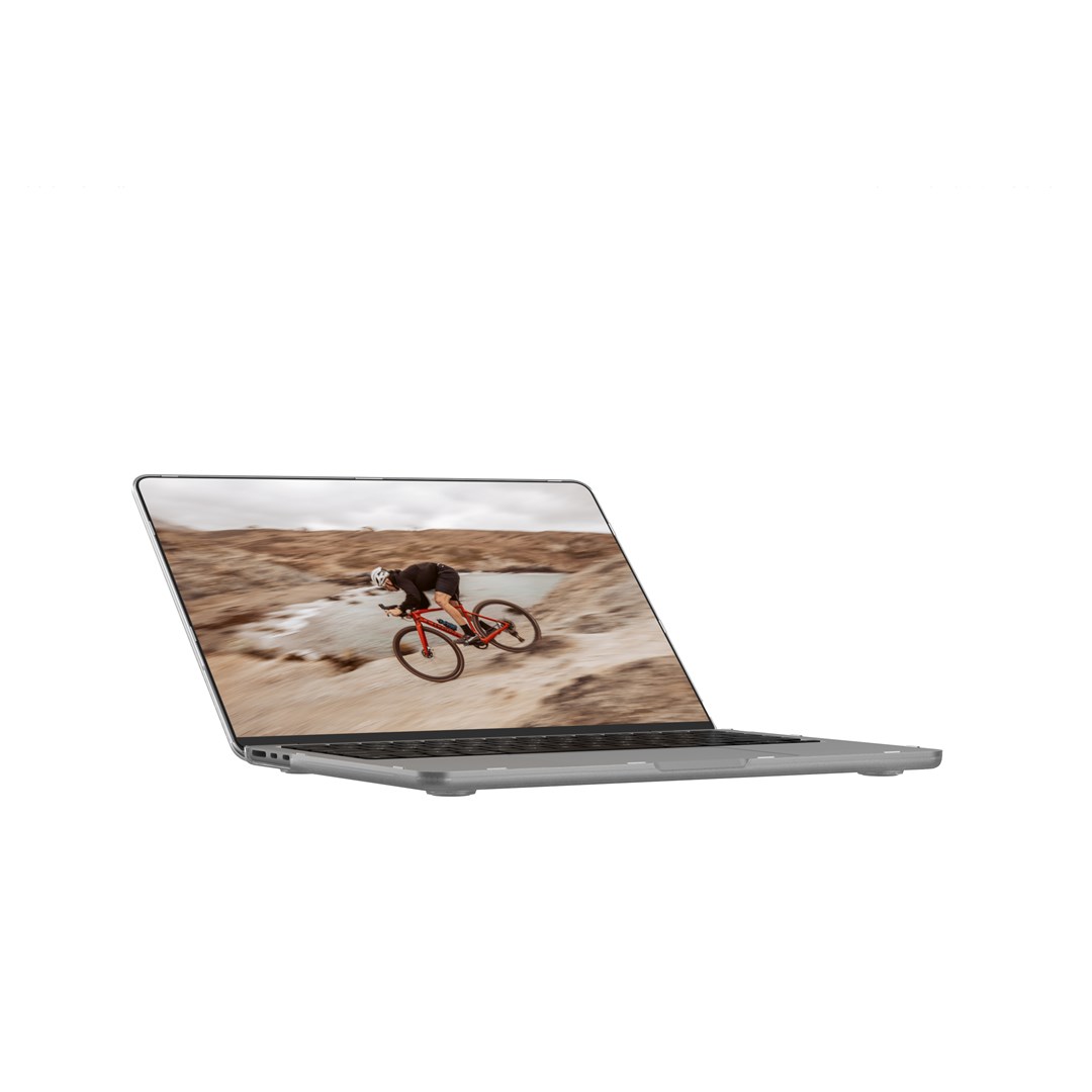 Zaštitna maska UAG [U] Lucent za MacBook Air 13" (M2, 2022) prozirna-1