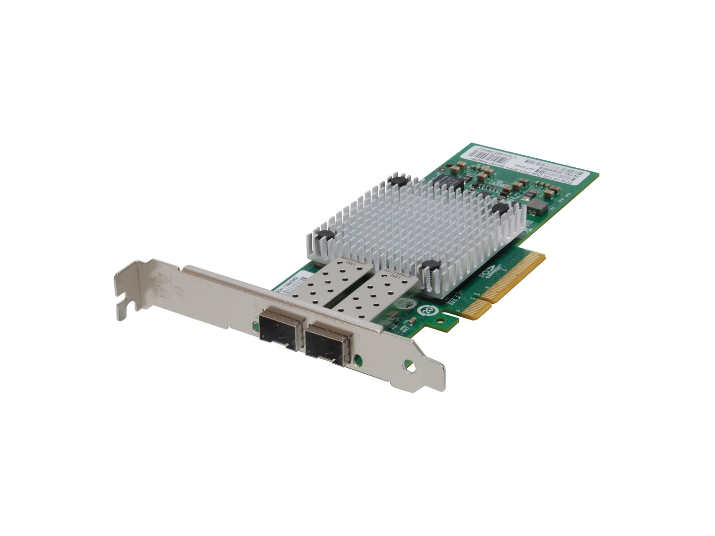 LevelOne 10 Gigabit Fiber PCIe Network Card, PCIe 8X, 2 x SFP-0