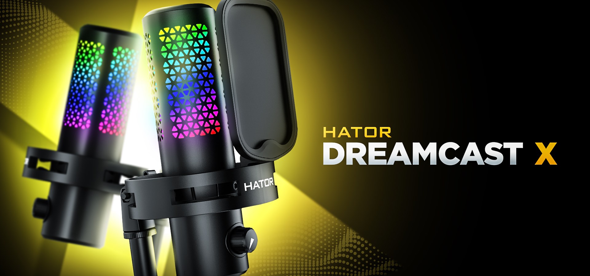 USB mikrofon HATOR Dreamcast X crna boja-10