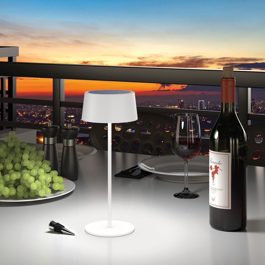 RealPower LED TableLight 300 Solar table lamp 4 W White-3