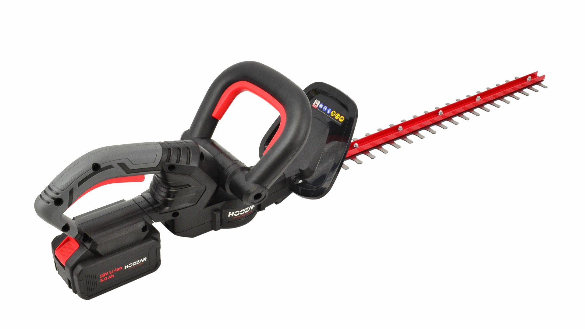 Akumulatorske škare za živicu HOOZAR HT45-T1 (18V, 1x 5.0Ah baterija)