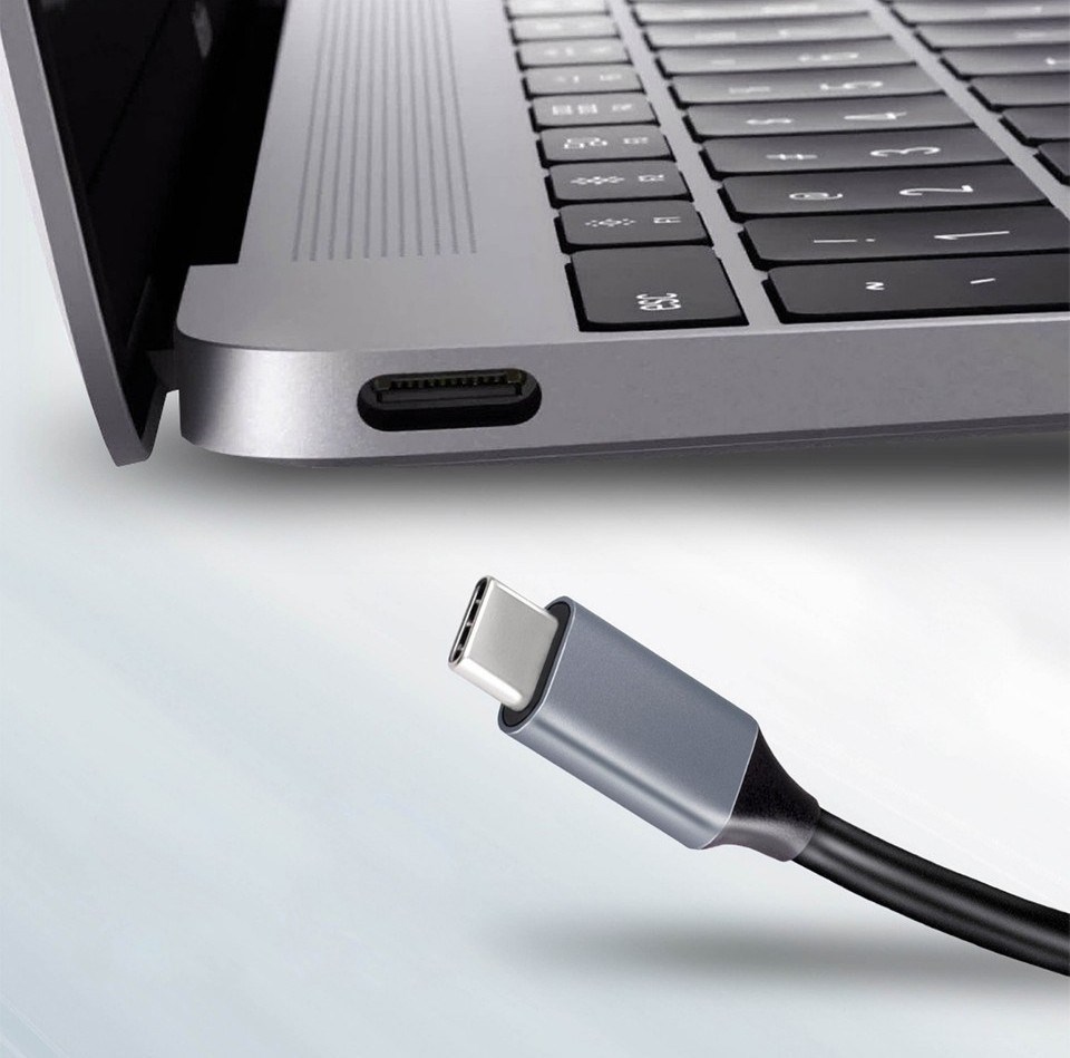 USB-C Hub INCA ITPC-10TX 10-u-1 siva boja-1