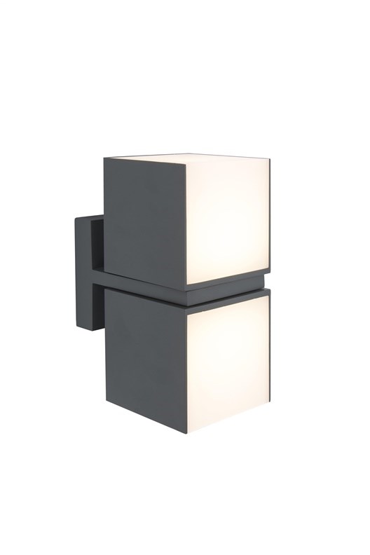 LUTEC CUBA Outdoor wall lighting LED F-8