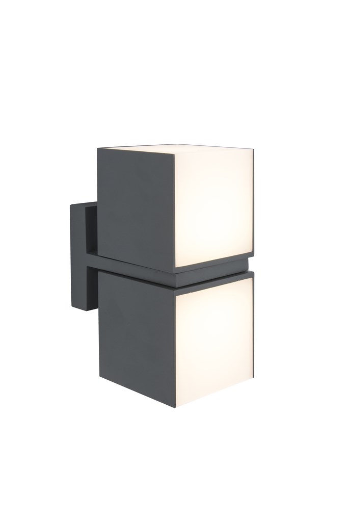 LUTEC CUBA Outdoor wall lighting LED F