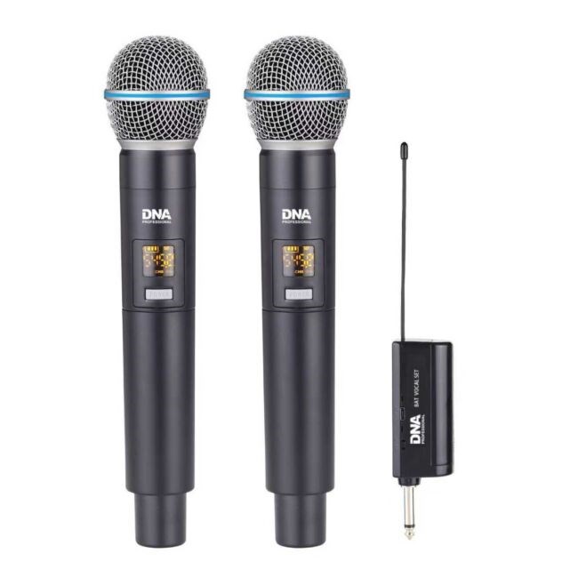 Bežični mikrofonski set DNA PROFESSIONAL BAT DUAL VOCAL SET (2 mikrofona)-0
