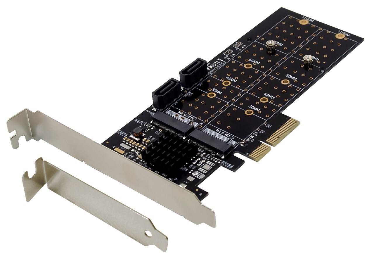 Dawicontrol DC-644E RAID BLISTER RAID controller PCI Express x4 2.0 6 Gbit/s