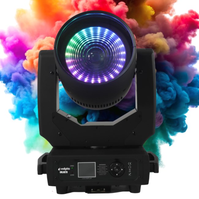 EVOLIGHTS GALACTO głowica ruchoma beam wash oświet