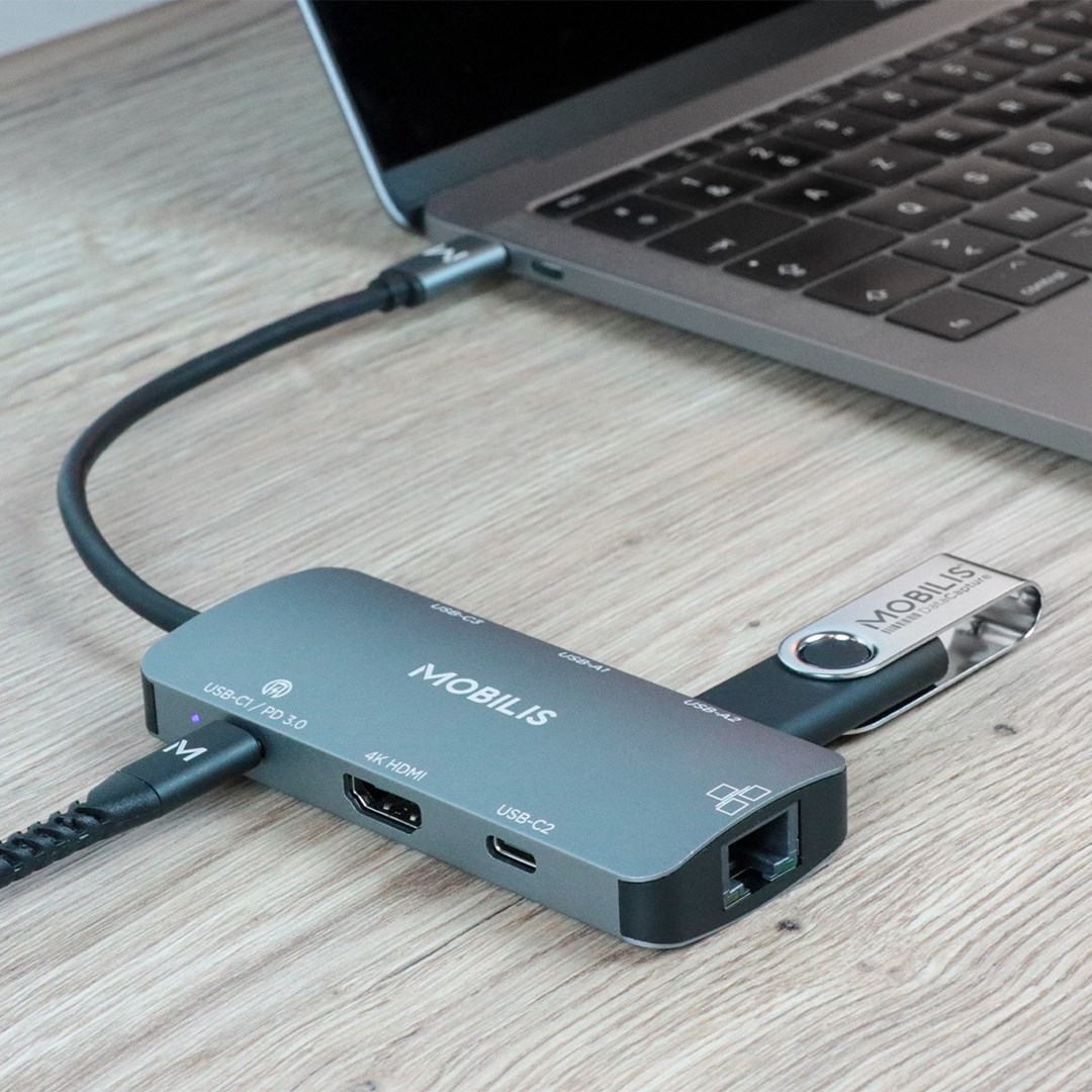 USB-C Docking Stanica MOBILIS 11-u-1 001382-2