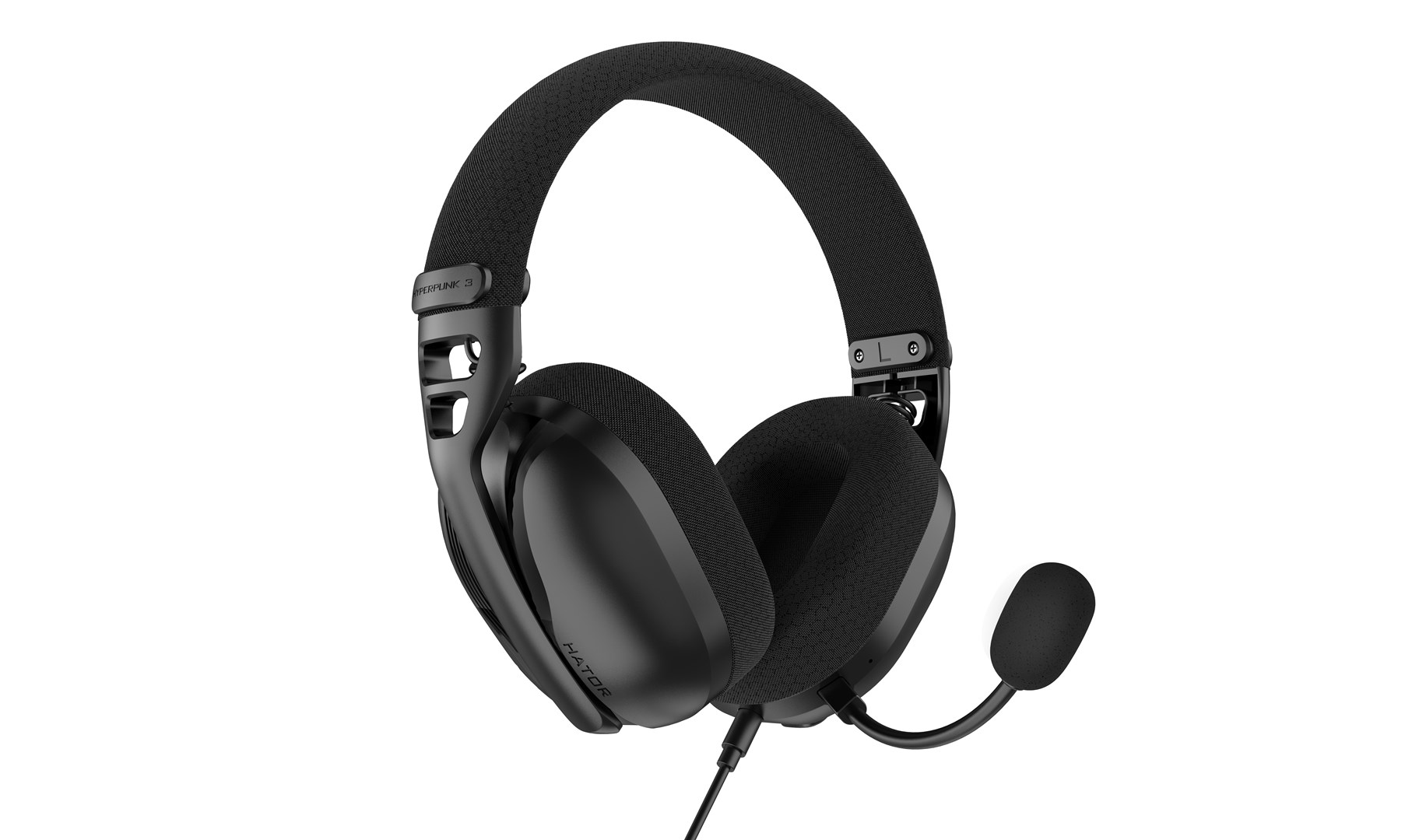 HATOR Hyperpunk 3 USB Headset Wired In-ear Gaming USB Type-C / USB Type-A Black-6