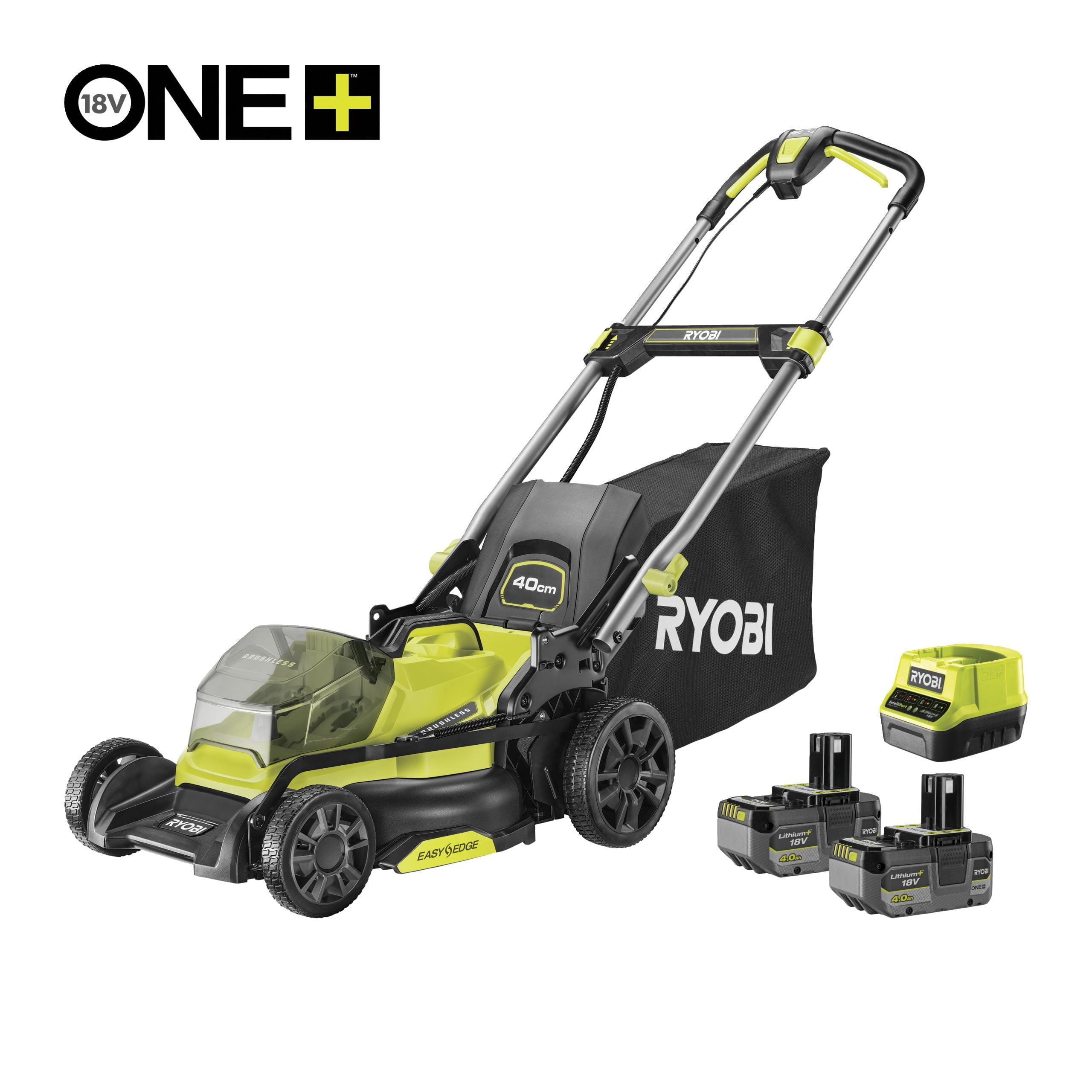 Akumulatorska kosilica RYOBI 18V ONE+ RY18LMX40C-240 (40 cm, 2x 4.0Ah)