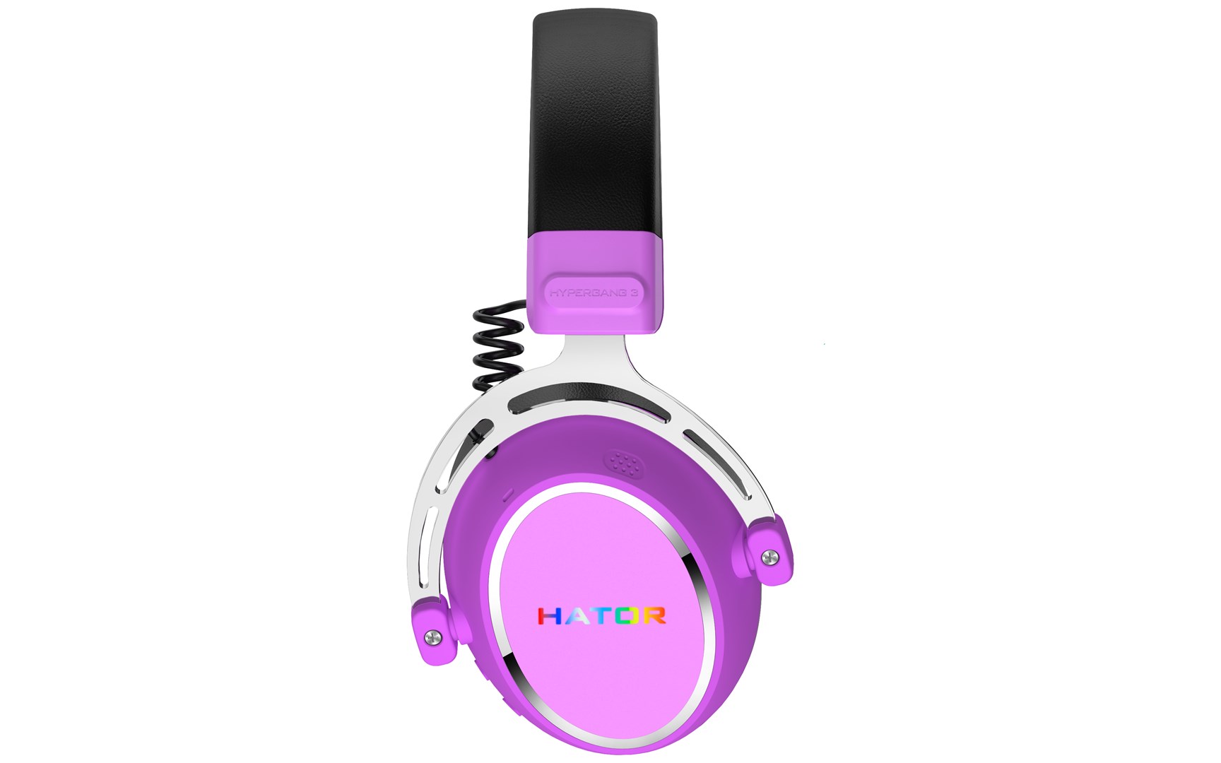 HATOR Hypergang 3 Wireless Headset Head-band Gaming USB Type-C / USB Type-A Bluetooth Violet-6