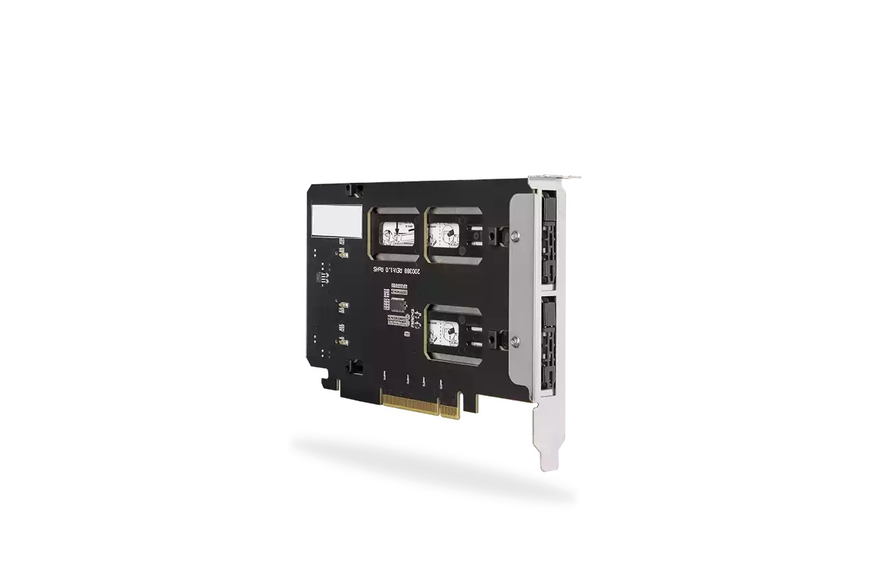 Icy Dock MB842MP-B storage drive enclosure SSD enclosure Black, Silver M.2-12
