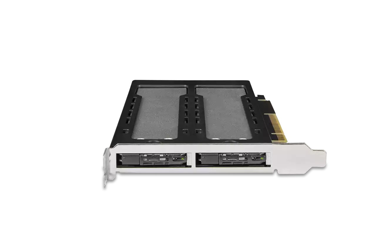 Icy Dock MB842MP-B storage drive enclosure SSD enclosure Black, Silver M.2-0
