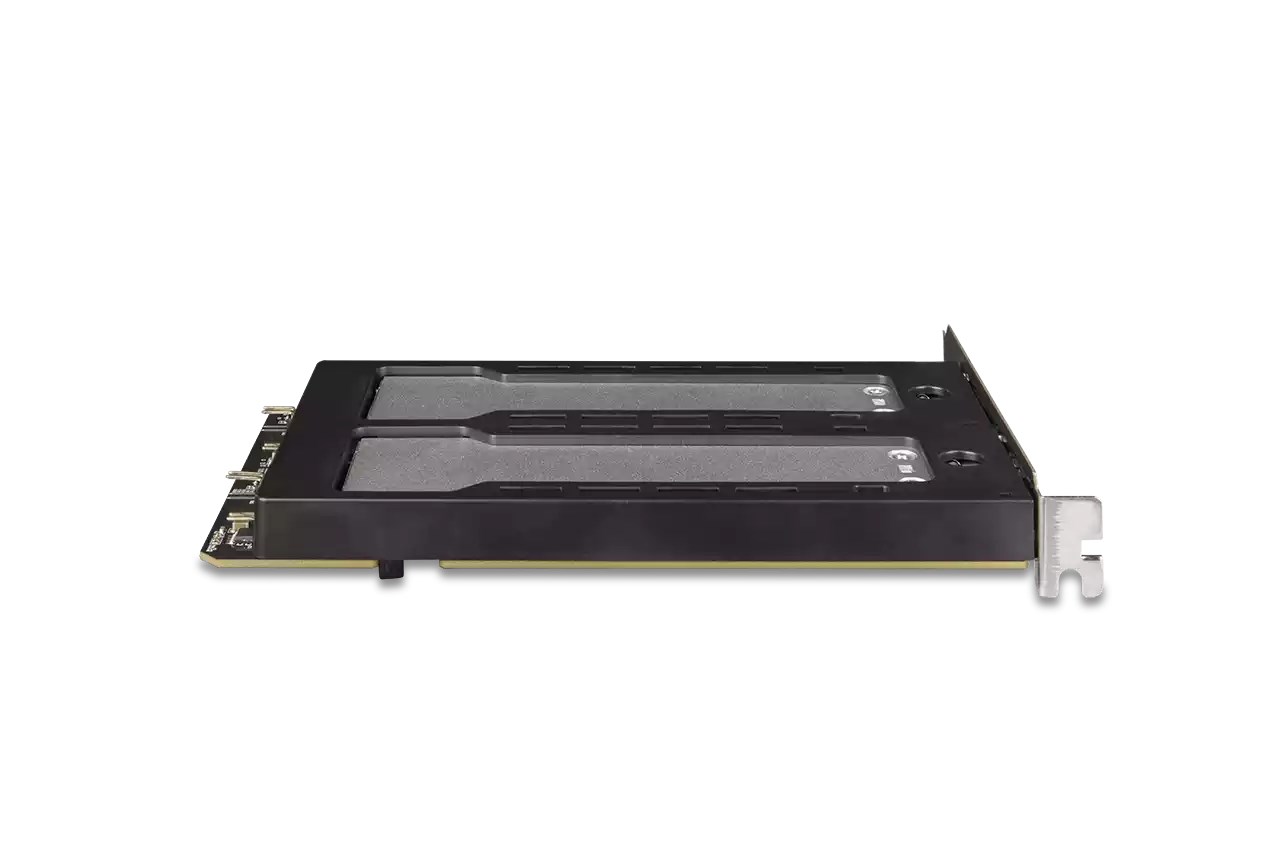 Icy Dock MB842MP-B storage drive enclosure SSD enclosure Black, Silver M.2-1