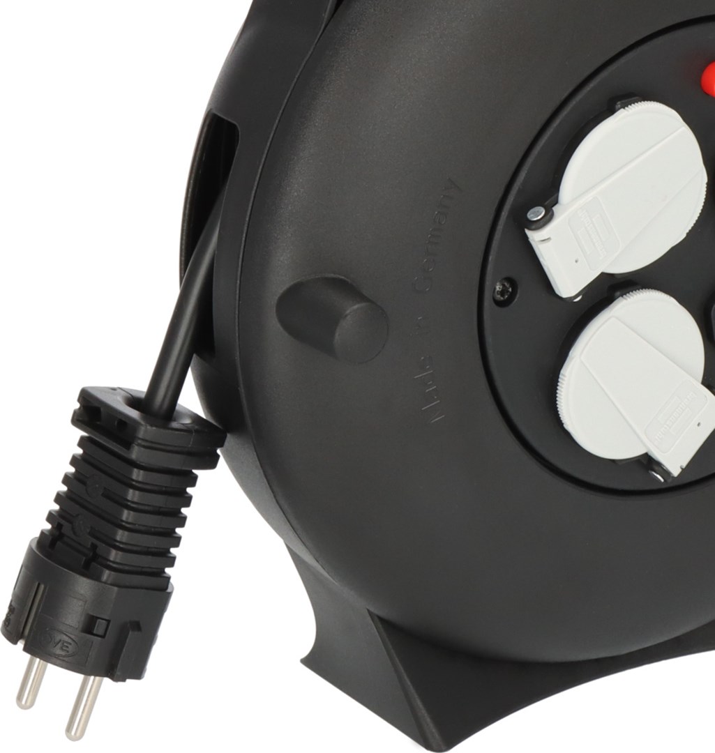 Brennenstuhl 1093900600 power extension 10 m 3 AC outlet(s) Indoor Black-3