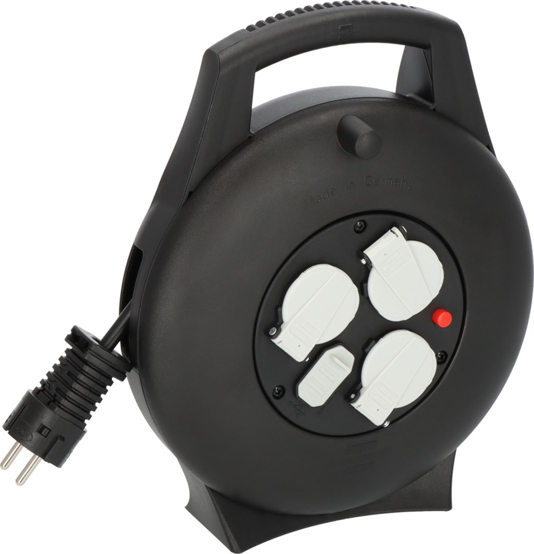 Brennenstuhl 1093900600 power extension 10 m 3 AC outlet(s) Indoor Black-0