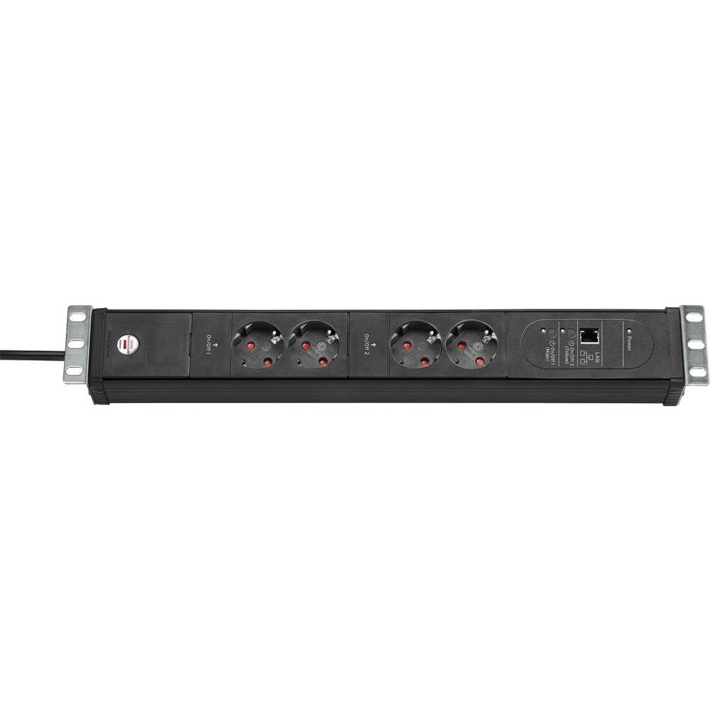Brennenstuhl 1156057984 power extension 3 m 4 AC outlet(s) Black-3