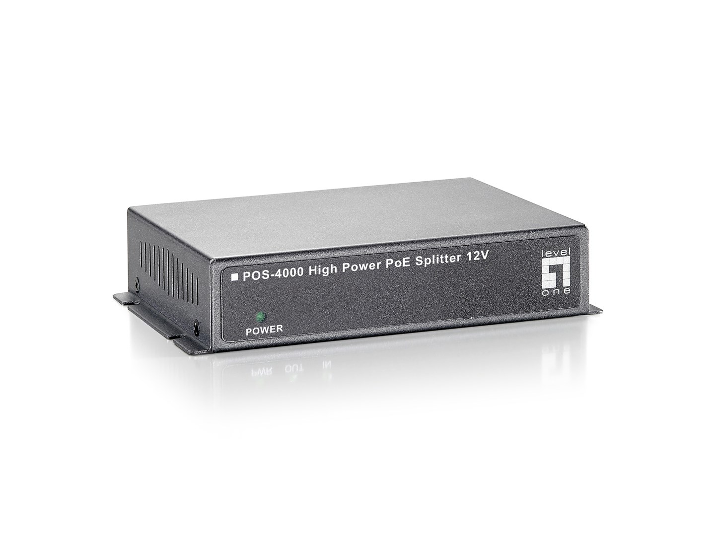 LevelOne Fast Ethernet High Power PoE Splitter, 12V DC Output-4