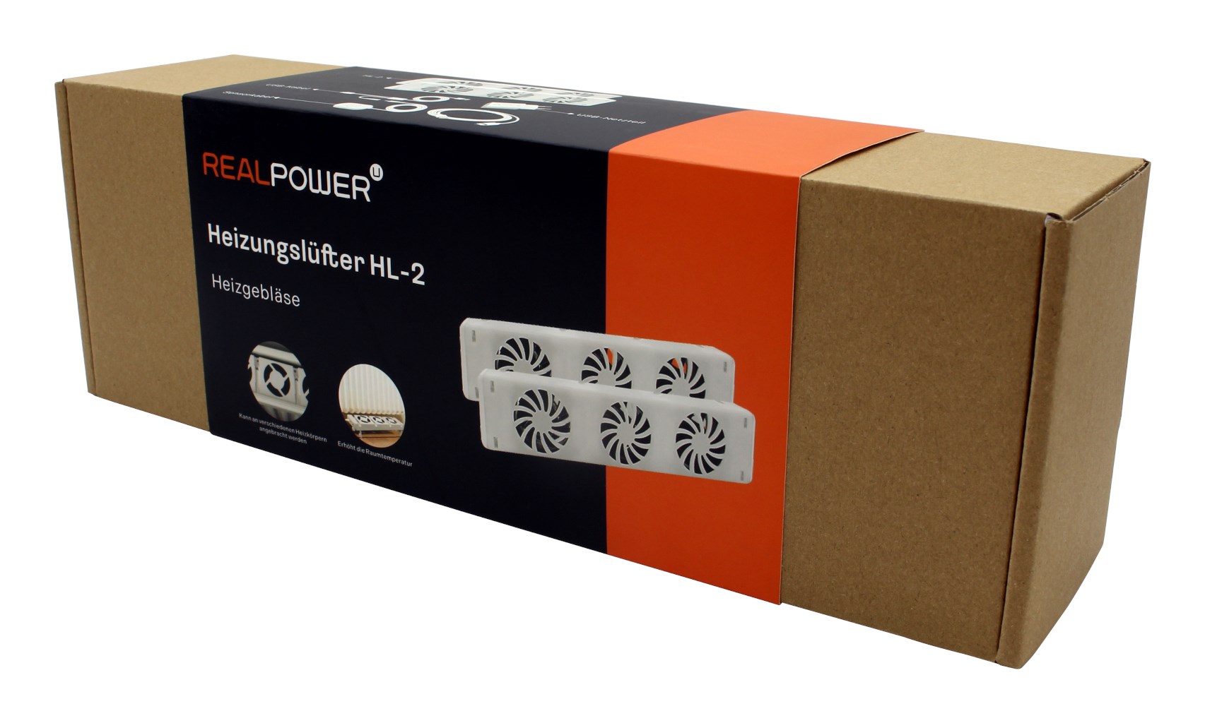 Keramička grijalica REALPOWER HL-2 2000W bijela boja-1