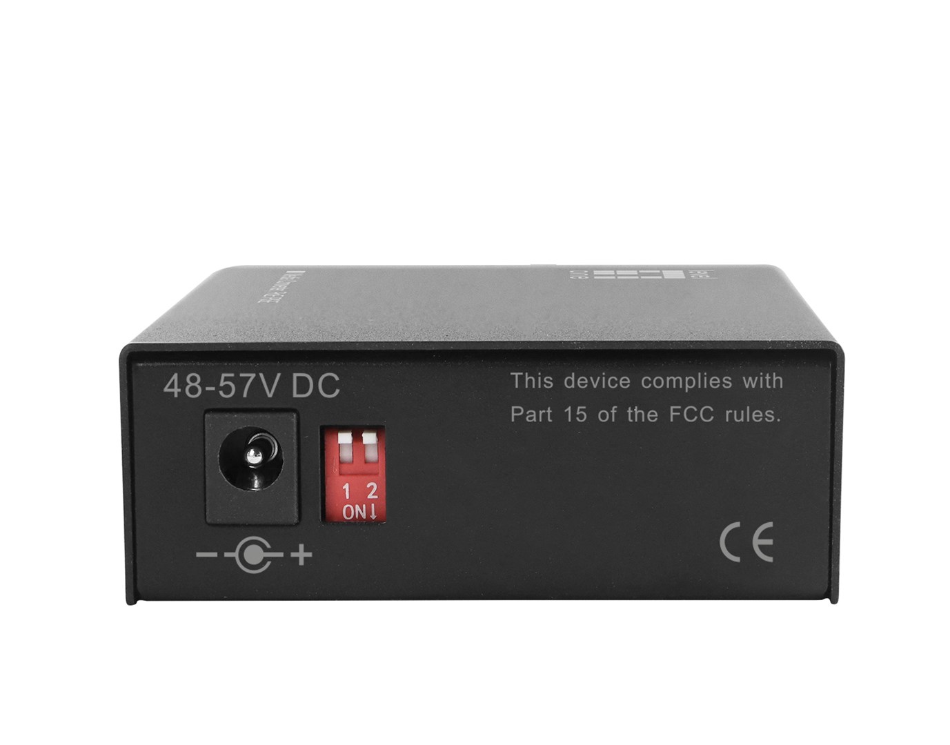 LevelOne RJ45 to SFP Gigabit Media Converter, PoE PSE-3