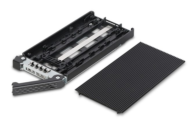 Icy Dock MB834TP-B storage drive enclosure SSD enclosure Aluminium, Black 2.5"-1