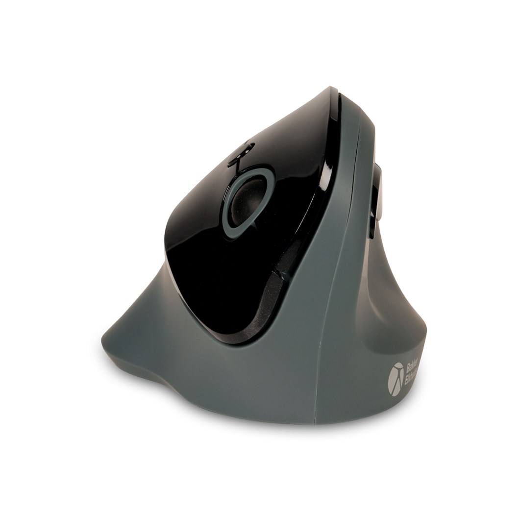 Ergonomski bežični miš BAKKERELKHUIZEN PRF Mouse Wireless, tamno siva boja-2