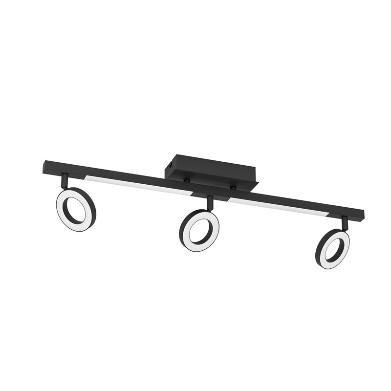 Stropna LED spot svjetiljka EGLO CARDILLIO 2, 2x5W, crna boja