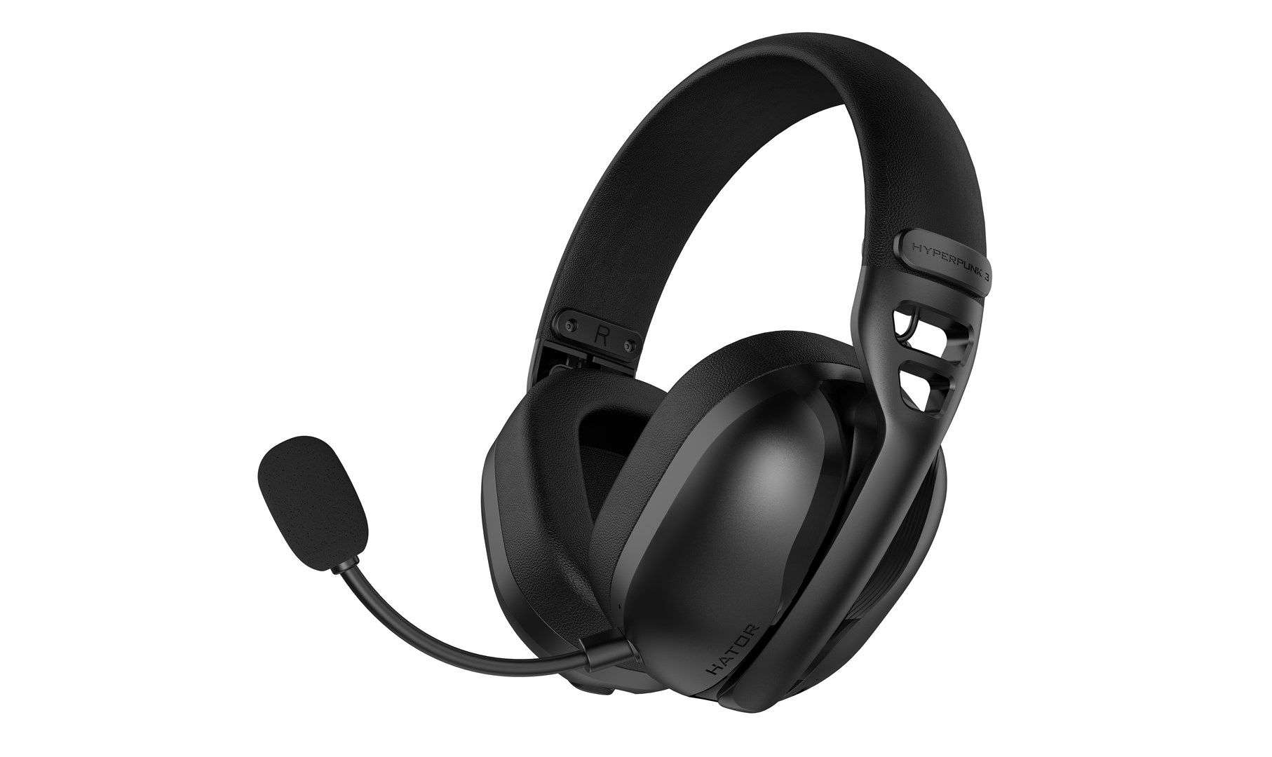HATOR Hyperpunk 3 Wireless Headset Wired & Wireless Head-band Gaming USB Type-C / USB Type-A Bluetooth Black-1