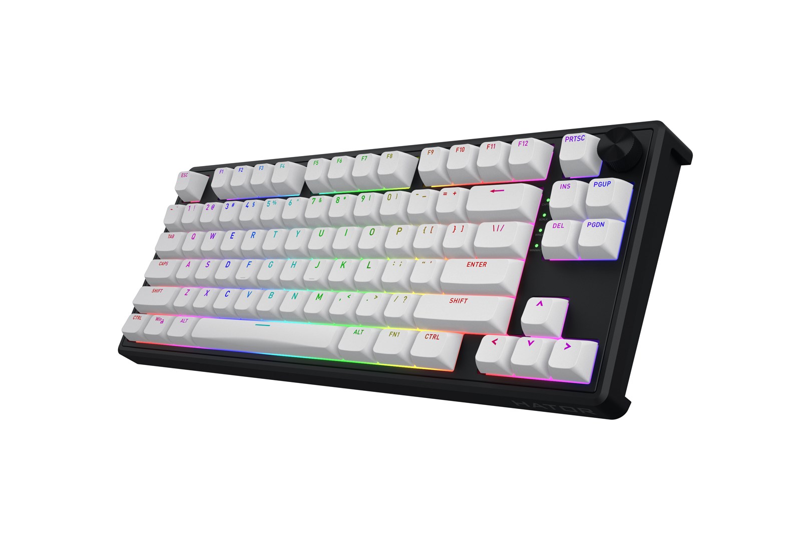HATOR Skyfall 80 MAG ULTRA 8K keyboard Gaming USB QWERTY US English Black, White-2