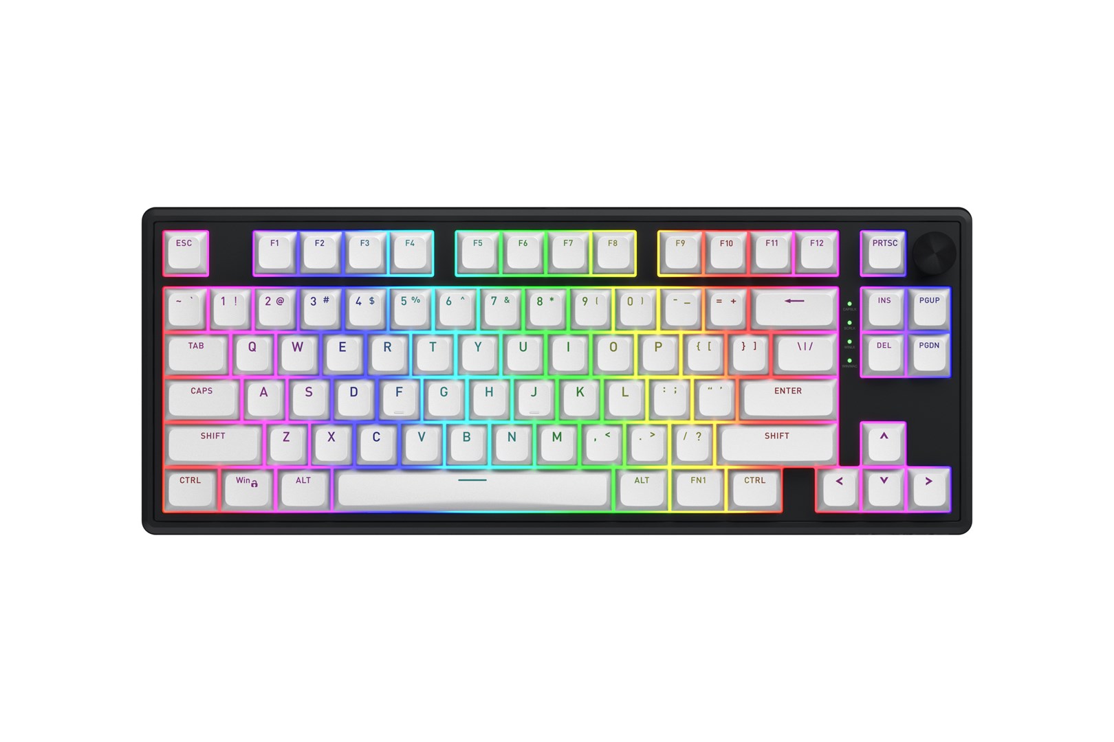 HATOR Skyfall 80 MAG ULTRA 8K keyboard Gaming USB QWERTY US English Black, White