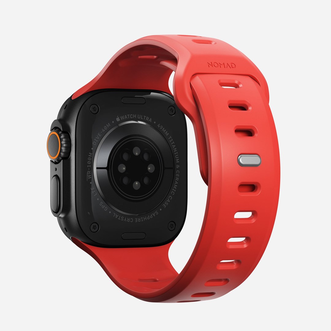 Remen za pametni sat NOMAD Tempo Band za Apple Watch (42/44/45/49mm), crvena boja-1
