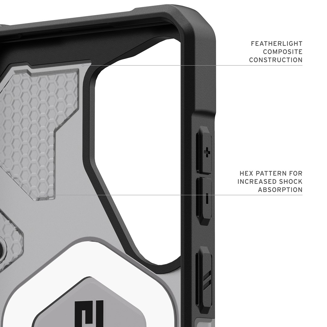 Zaštitna maska UAG Pathfinder za Samsung Galaxy S22 Ultra, Ash boja-6