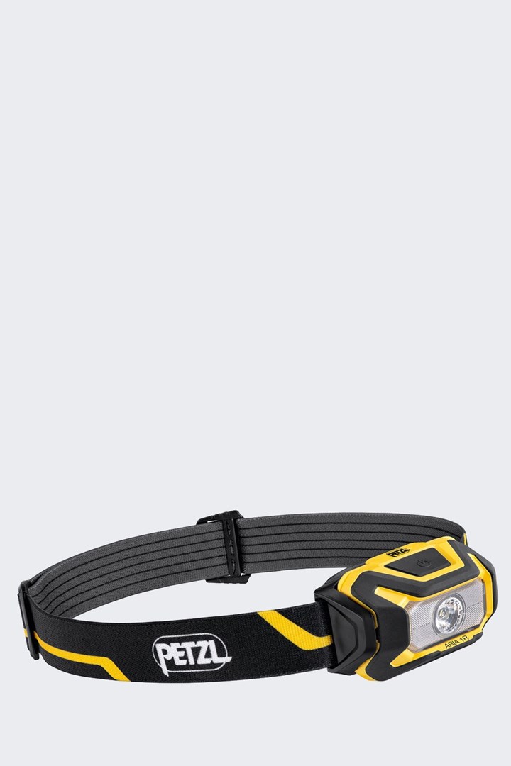 Naglavna svjetiljka PETZL ARIA 1R (350 lumena, crno/žuta)-0