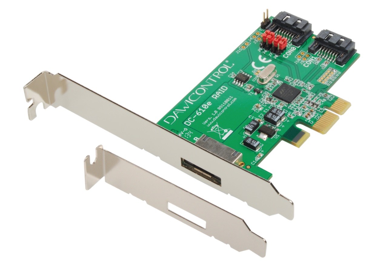 RAID kontroler DAWICONTROL DC-610e, 2x SATA/eSATA, PCIe 2.0-0