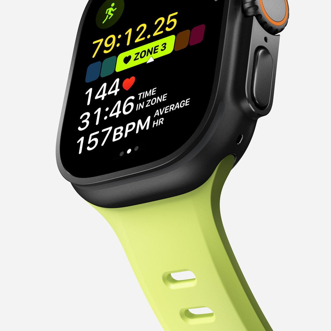 Remen NOMAD Tempo Band za Apple Watch (49/45/44mm) svijetlo zelena boja-2