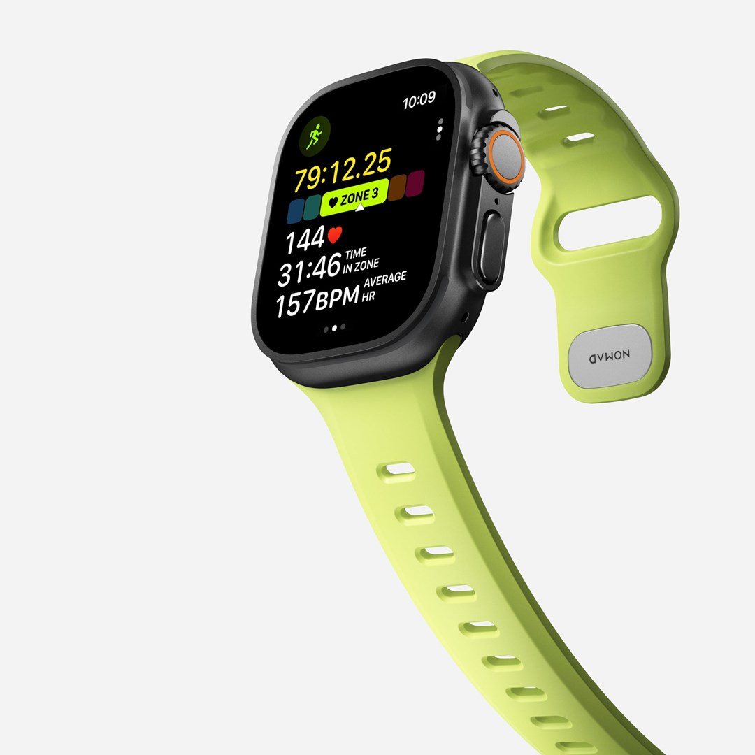 Remen NOMAD Tempo Band za Apple Watch (49/45/44mm) svijetlo zelena boja-6