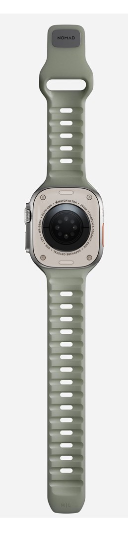 Remen za pametni sat NOMAD Sport Band za Apple Watch 49/45/44/42mm (Ash Green)-6