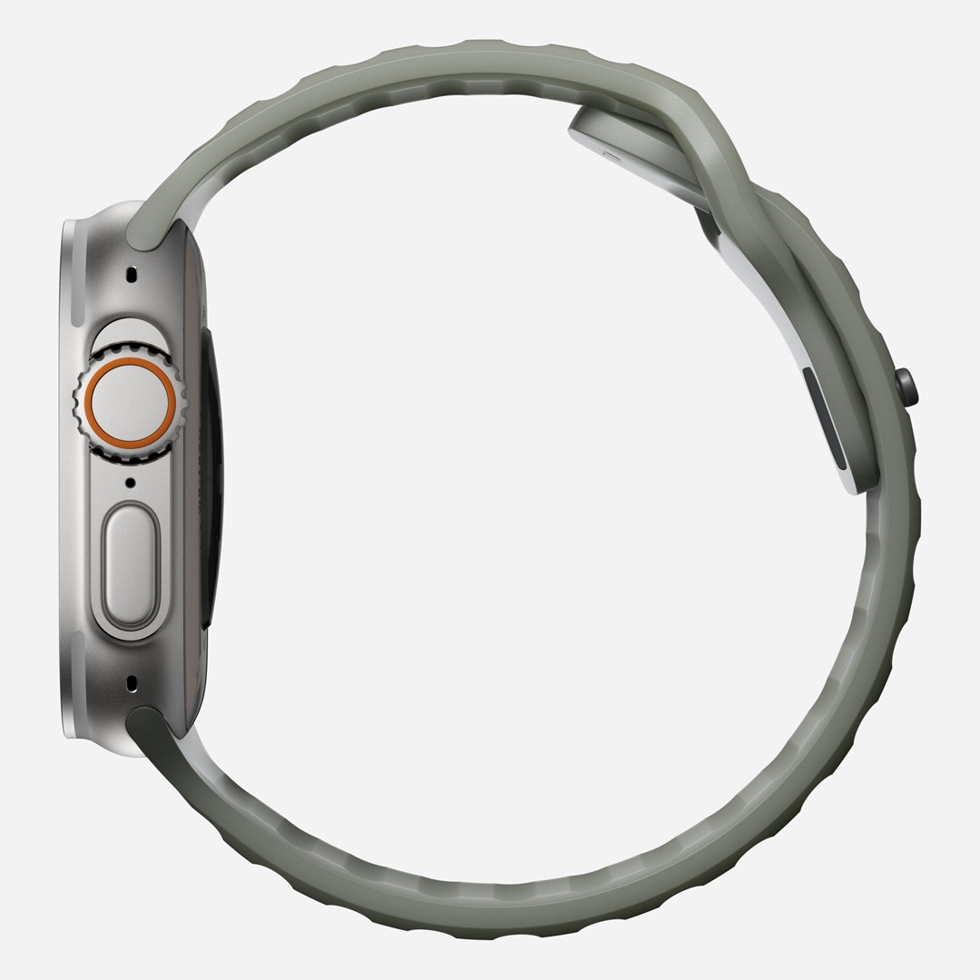 Remen za pametni sat NOMAD Sport Band za Apple Watch 49/45/44/42mm (Ash Green)-7