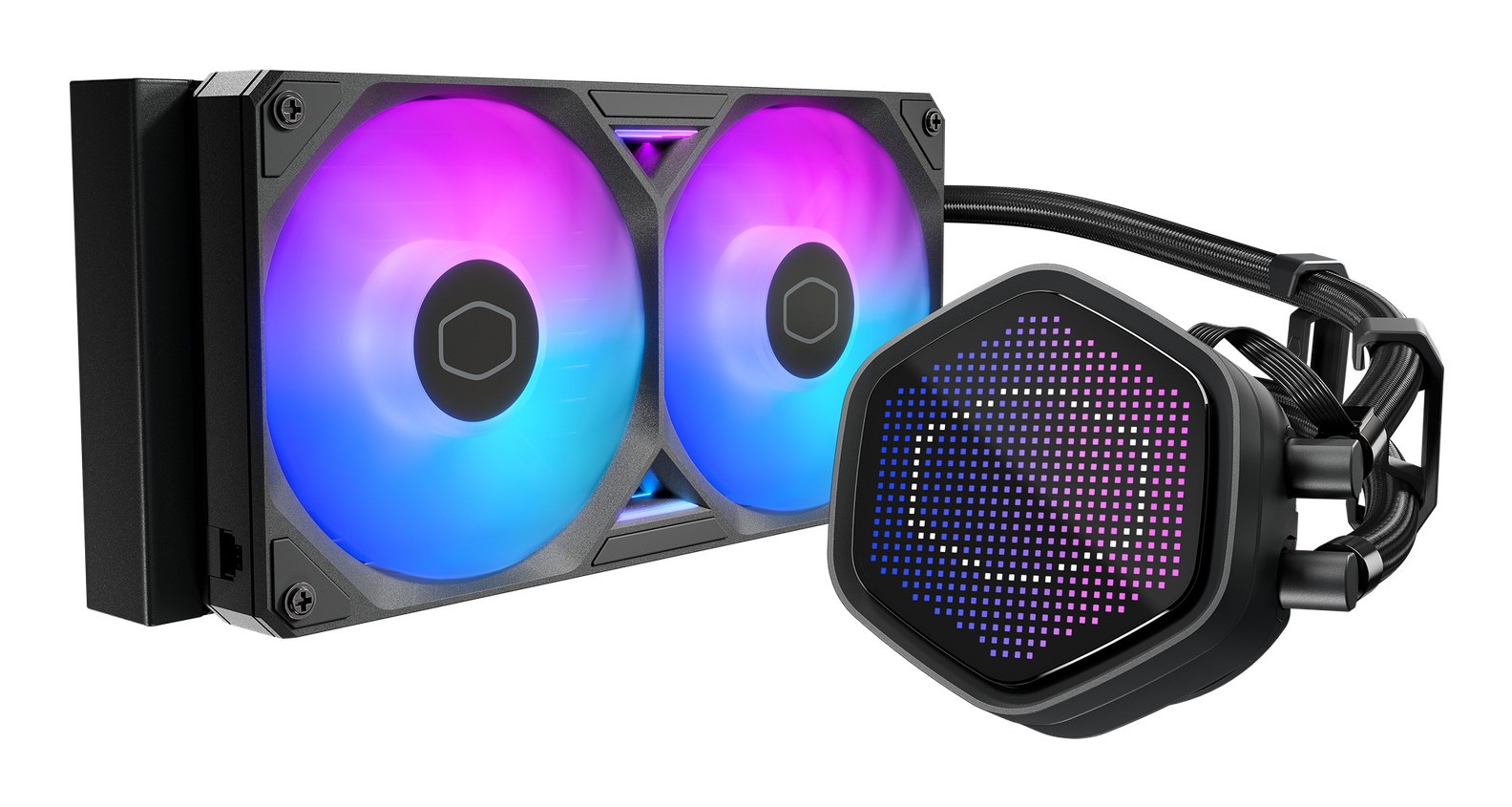 AIO vodeno hlađenje COOLER MASTER MasterLiquid Atmos 240, ARGB, crna boja-0