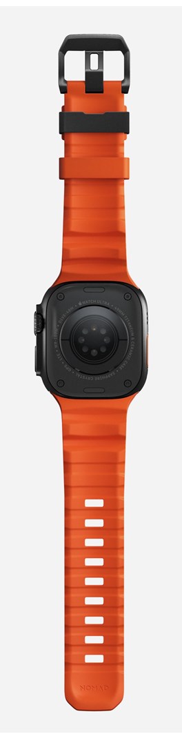 Remen za sat NOMAD Rocky Point Band (crna koža / titanij) za Apple Watch 49/45/44mm-6