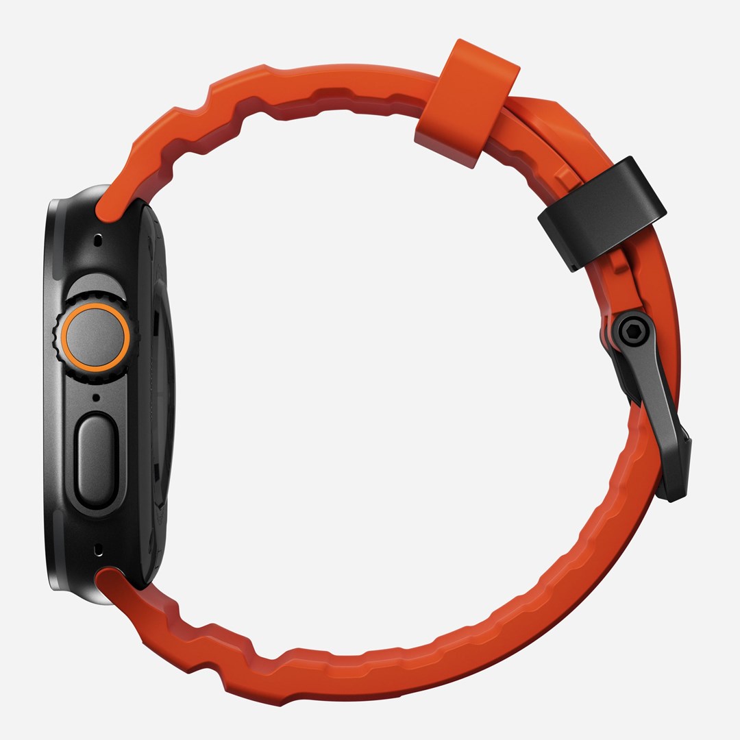 Remen za sat NOMAD Rocky Point Band (crna koža / titanij) za Apple Watch 49/45/44mm-8