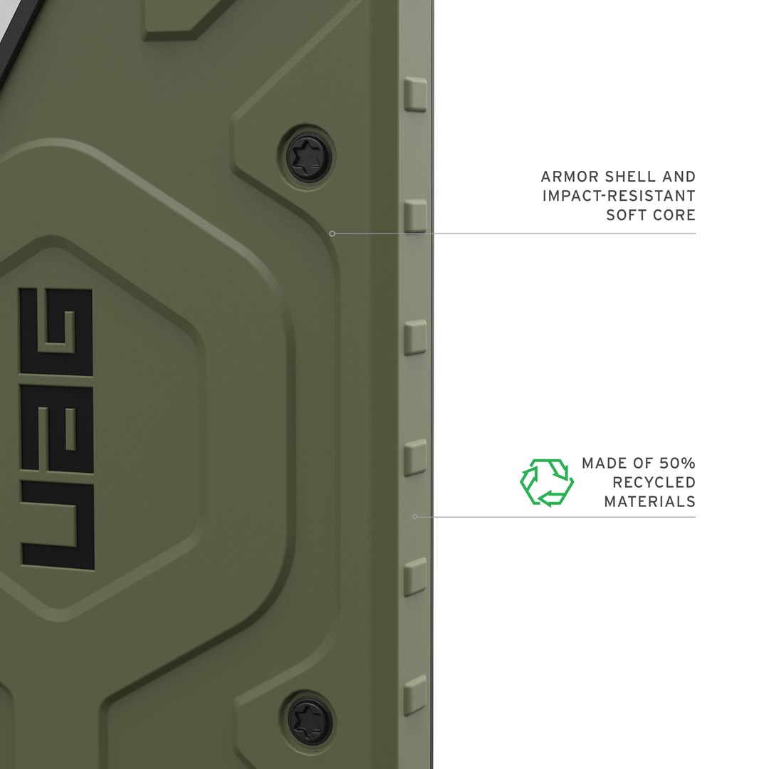 Zaštitna maska UAG Pathfinder za Samsung Galaxy S22 Ultra (maslinasto zelena boja)-5