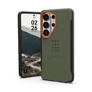 UAG Civilian Magnet - etui z wbudowanym modułem magnetycznym do Samsung Galaxy S26 Ultra (olive/orange)-9