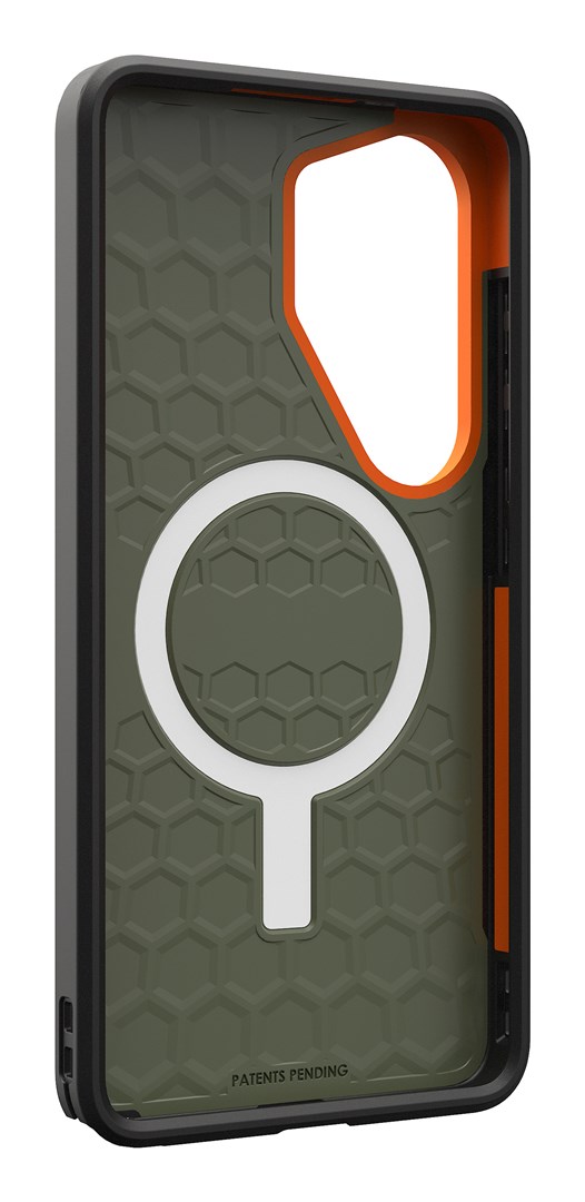 UAG Civilian Magnet - etui z wbudowanym modułem magnetycznym do Samsung Galaxy S26 Ultra (olive/orange)-8
