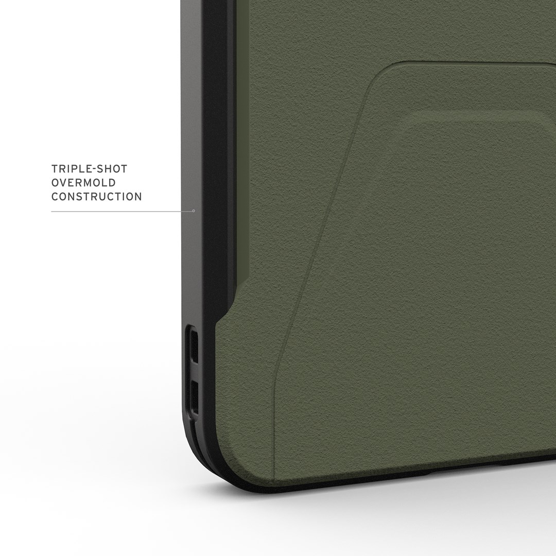 UAG Civilian Magnet - etui z wbudowanym modułem magnetycznym do Samsung Galaxy S26 Ultra (olive/orange)-4