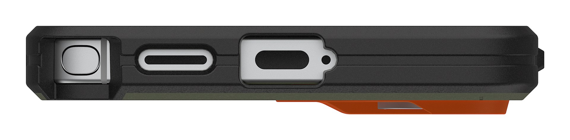 UAG Civilian Magnet - etui z wbudowanym modułem magnetycznym do Samsung Galaxy S26 Ultra (olive/orange)-7