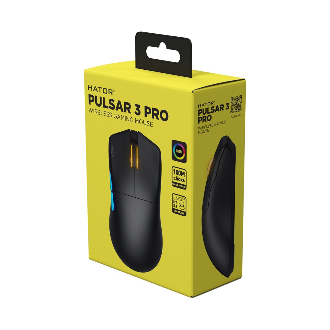Bežični gaming miš HATOR Pulsar 3 PRO Wireless (26000 DPI)-6