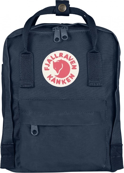 Ruksak FJALLRAVEN Kånken Mini tamnoplava boja